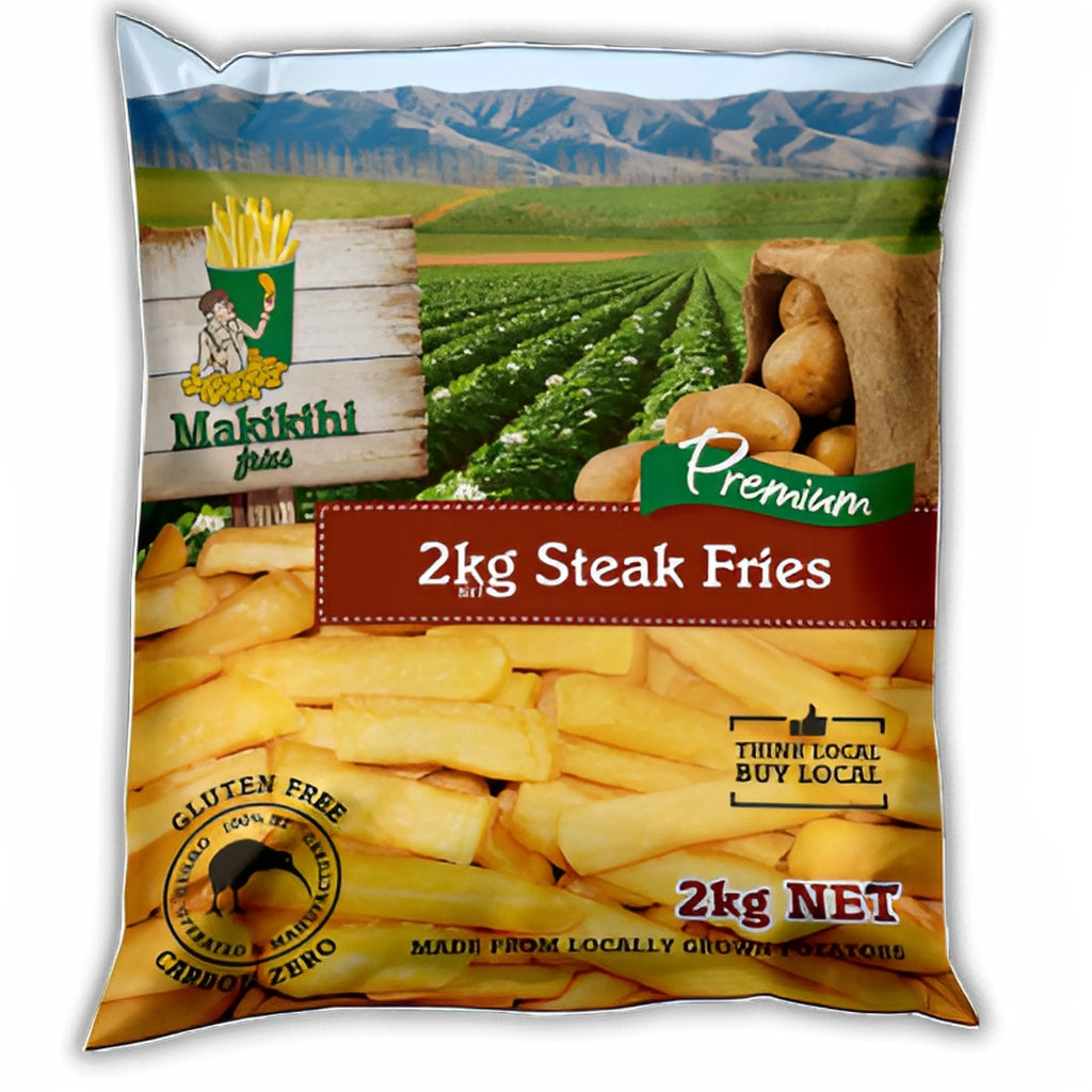 Makikih iFries Frozen 2kg Steak cut