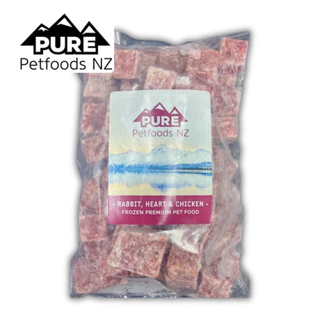 Pure Pet Food Rabbit_Heart_Chicken Mince 01