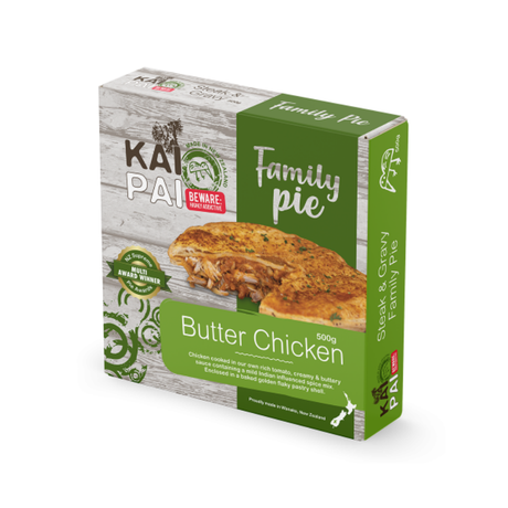 Kai Pai Butter Chicken Pie Cutaway View – Succulent Filling Inside Flaky Pastry