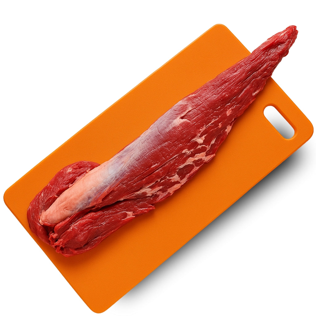 Prime Steer Beef Fillet Whole Raw View – Aged Tenderloin Cut