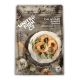United Fisheries Crumbed Calamari Rings Cooked View – Crispy Golden Rings with Aioli