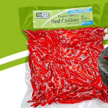 Chillies Red Whole 250g