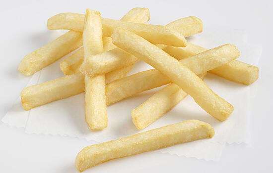 Straight cut fries Frozen 2.5kg